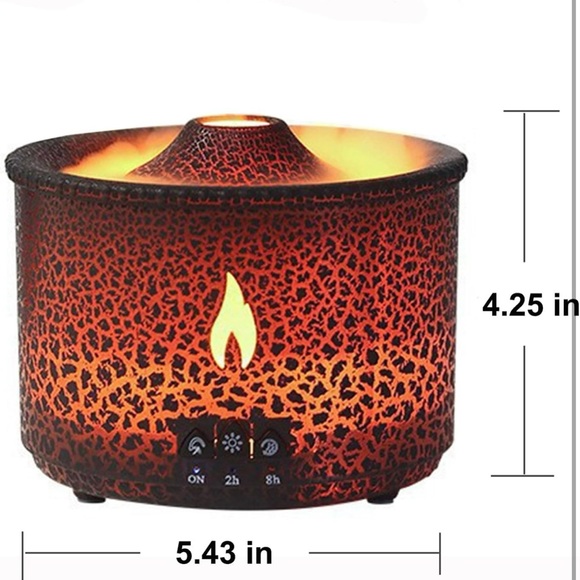 LED Flame Aroma Diffuser - Picture 3 of 13